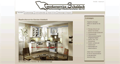 Desktop Screenshot of handwerkerservice-schaldach.de